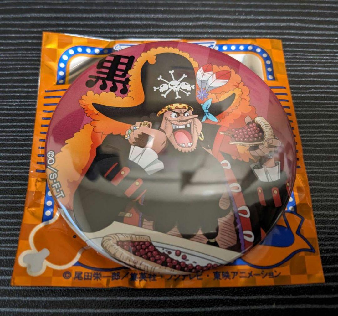 ワンピース 黒ひげ マーシャル・D・ティーチ 輩缶バッジ 第29弾GOURMET