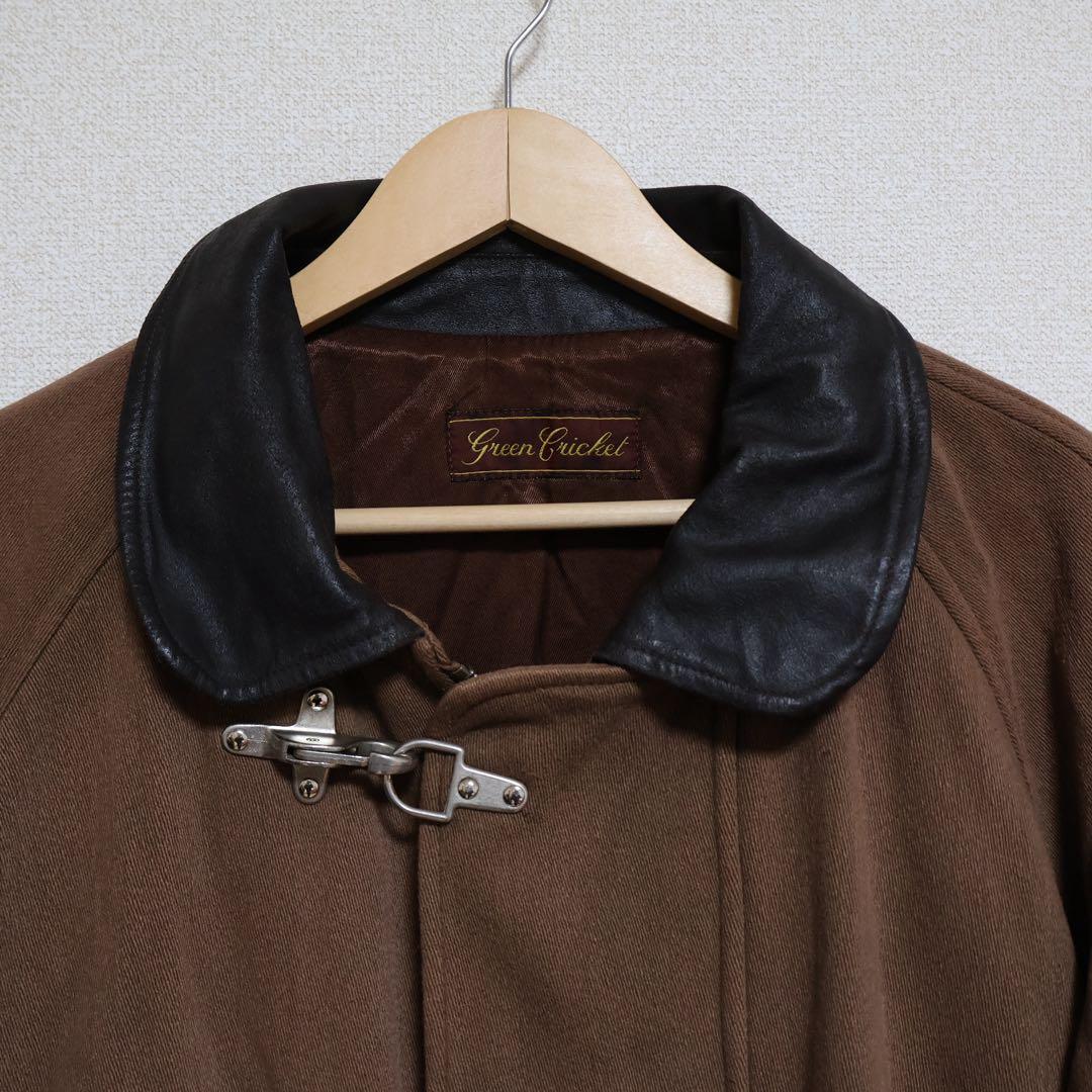 【襟レザー】ウール地　ファイヤーマンジャケット
