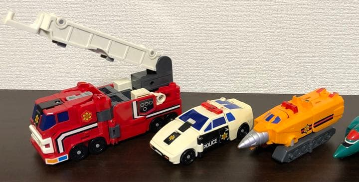 勇者特急マイトガイン 緊急4体合体ガードダイバー タカラ