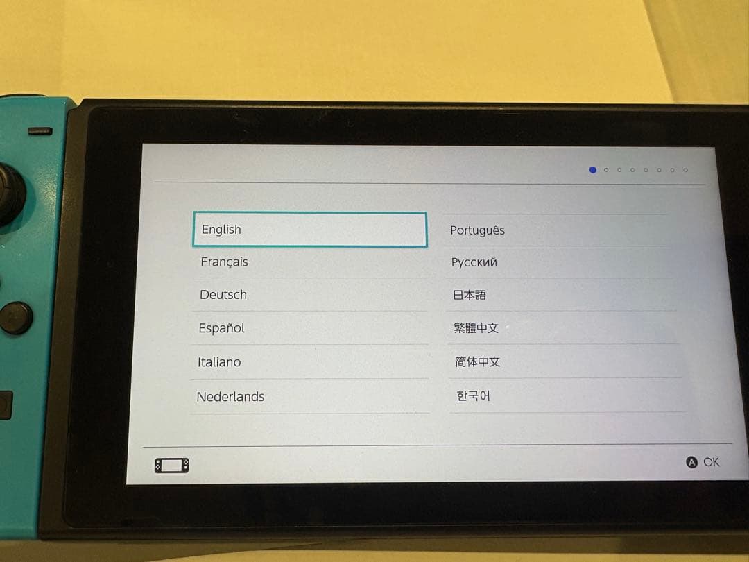 Nintendo Switch 本体(箱+付属品)ネオンブルー/ネオンレッド