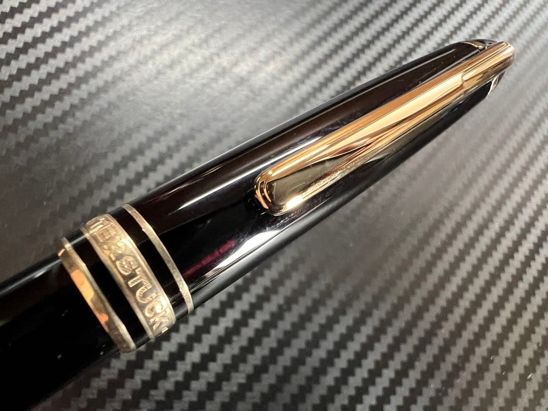 モンブラン マイスターシュテュック 144 万年筆 ブラック 中白 EF 極細字