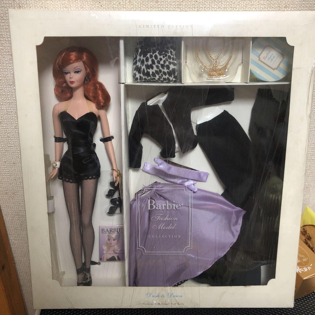 シルクストーンバービーDusk To Dawn Silkstone Barbie 2000 Barbie Silkstone Fashion Model Dusk to Dawn #29654 NRFB Free