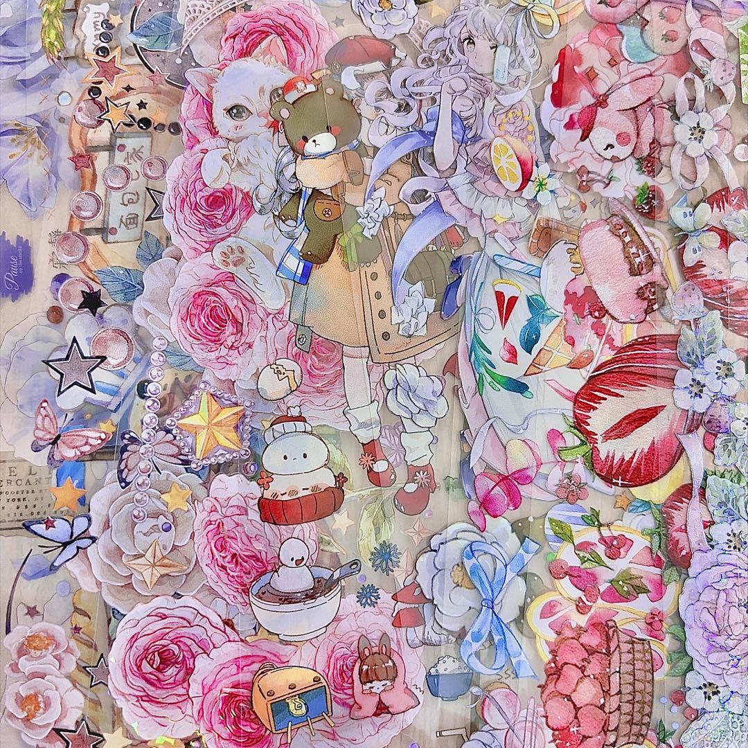 海外マステ切り売り 23種類セット 簡易ファイル付き - メルカリ