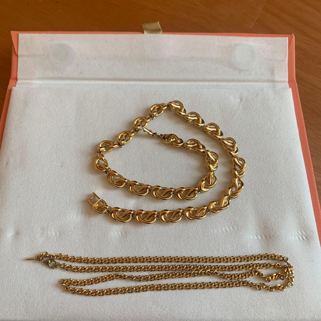 ゴールドジュエリーセット 9点入り