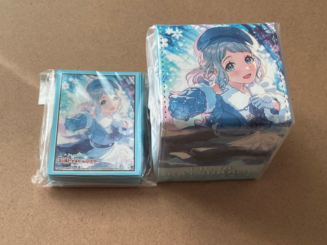学園アイドルマスター イラストスリーブMAT デッキケース 葛城リーリヤ