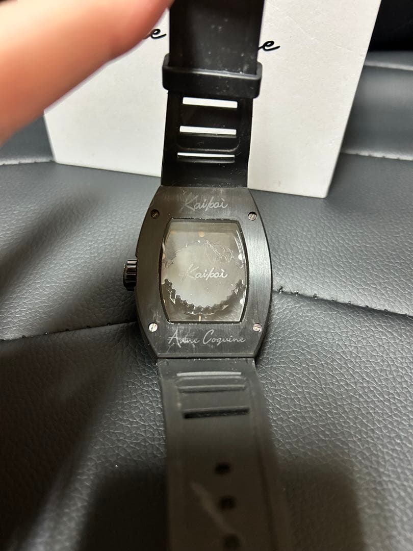 アンコキーヌ腕時計　ラバー ベルト 小澤海斗