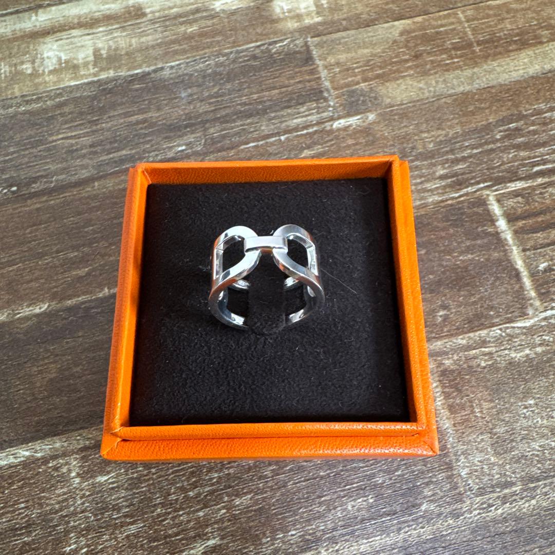 最終値下げ！エルメス　エヴァーシェーヌダンクルリング　55