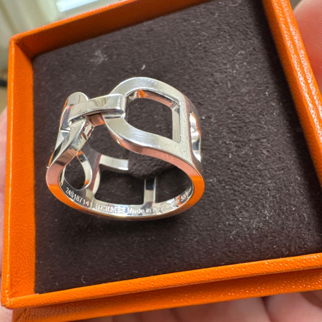 最終値下げ！エルメス　エヴァーシェーヌダンクルリング　55