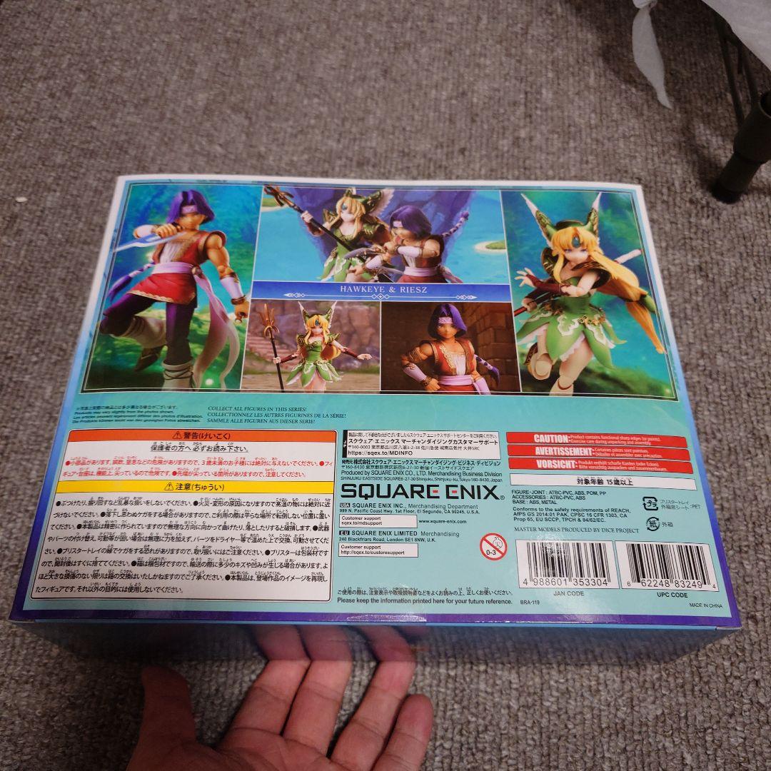 聖剣伝説3 ホークアイ&リース フィギュア 未開封