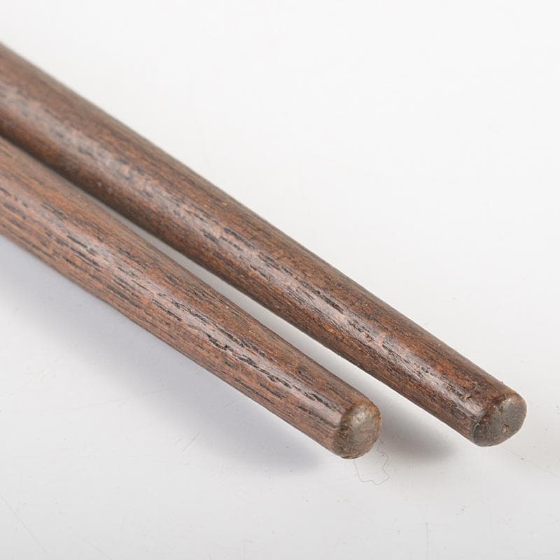 茶道具　中川浄益造　銅製　利休倣　桑柄火箸　共箱　V　6687