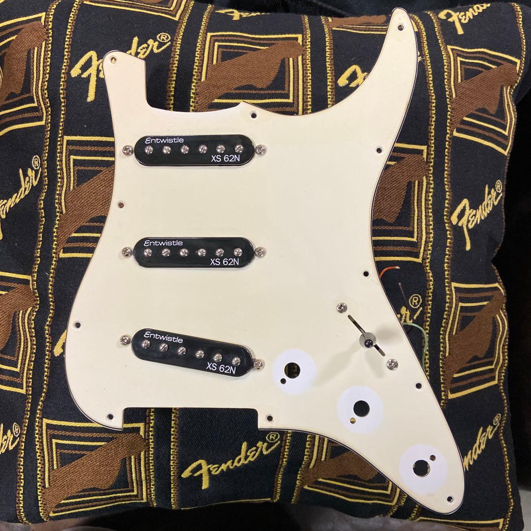 Entwistle XS62N ストラト用ピックアップ、ピックガード、セレクター