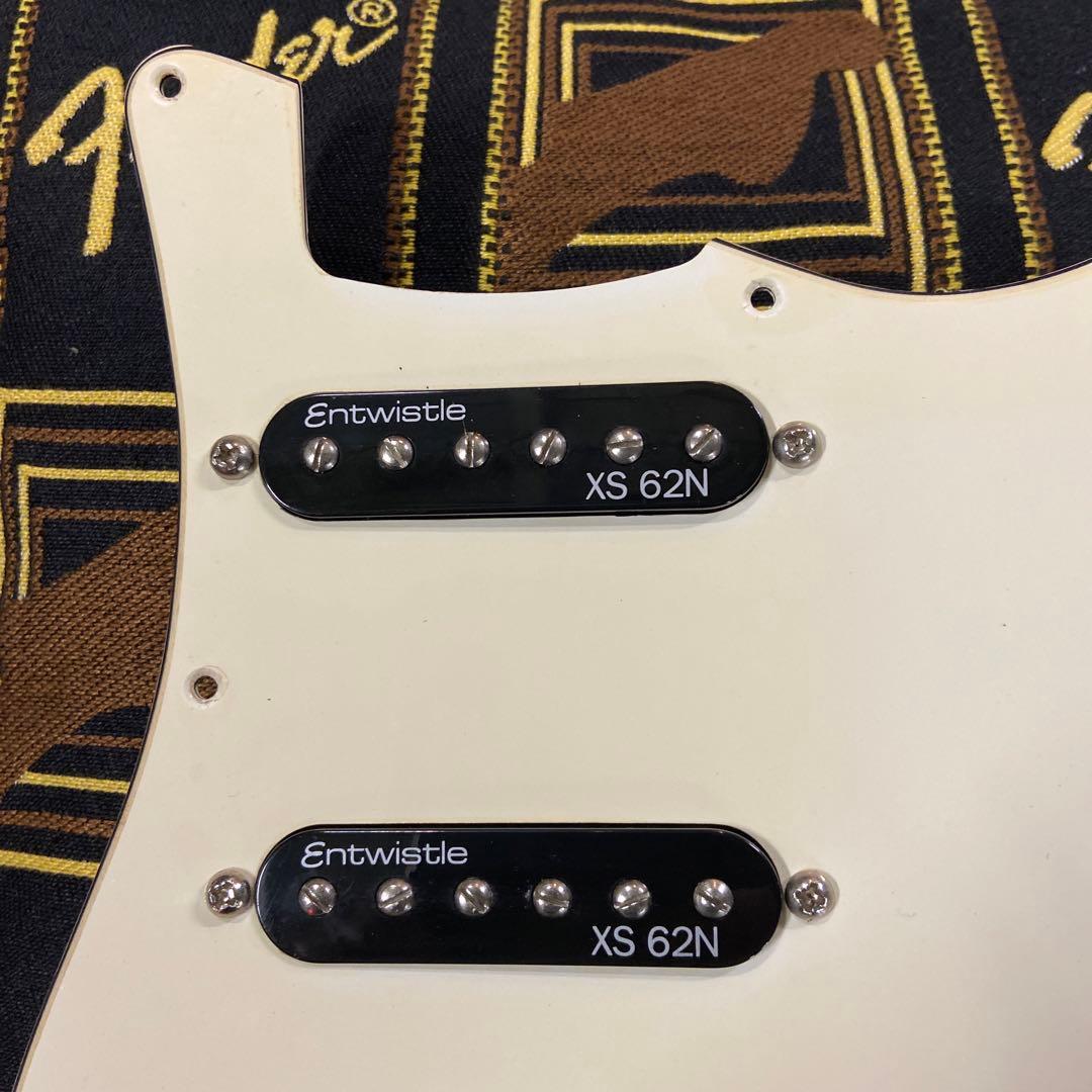 Entwistle XS62N ストラト用ピックアップ、ピックガード、セレクター