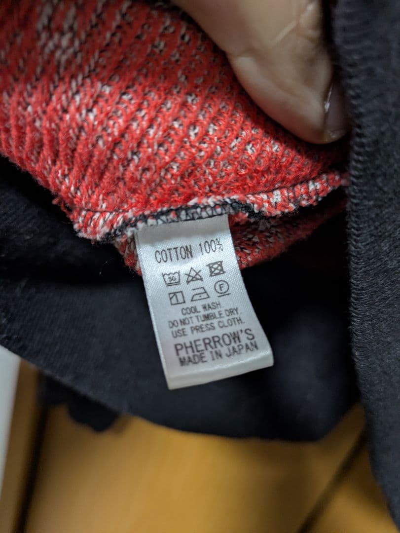 フェローズ　Pherrow's　ネイティブ柄　フルジップパーカー　総柄