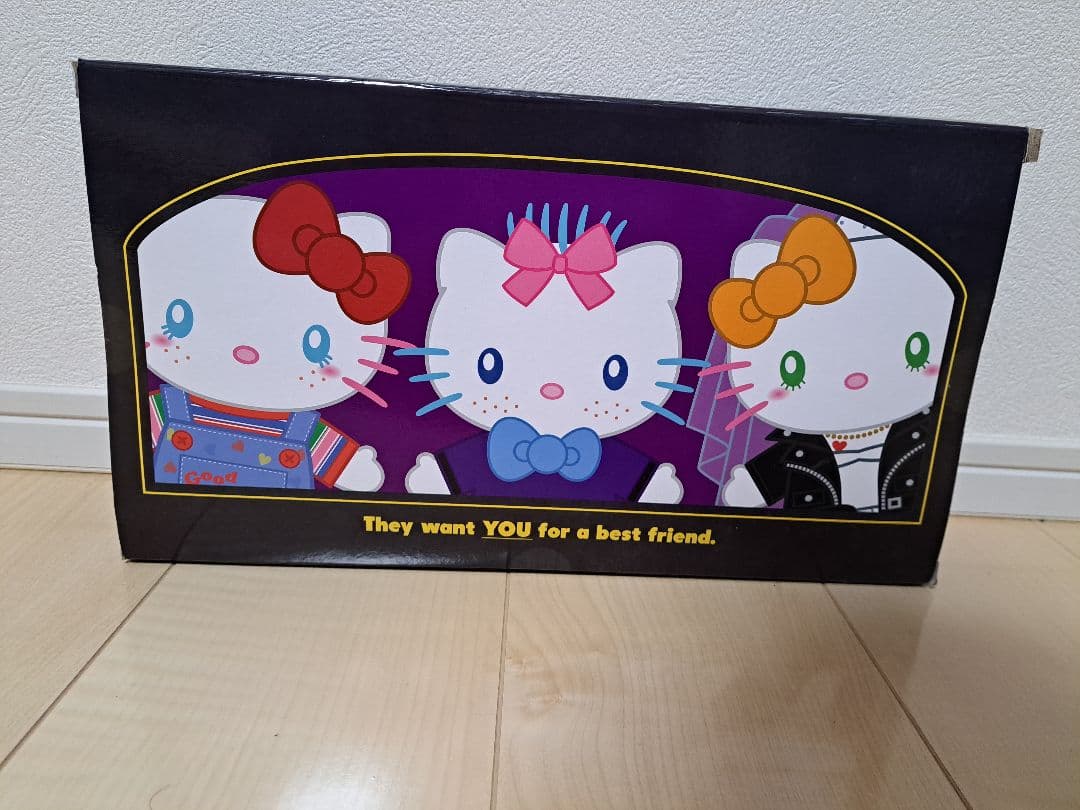 Hello Kitty Chucky ぬいぐるみ3体セット