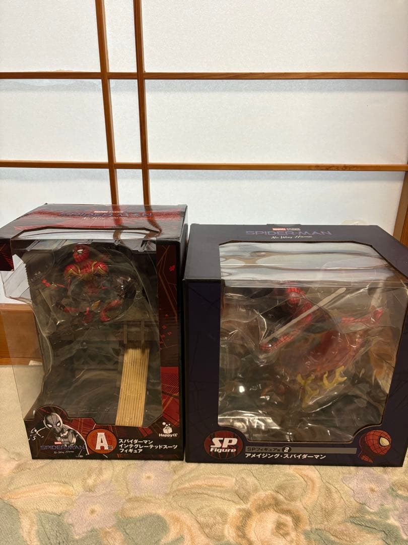 スパイダーマン フィギュア ハッピーくじ未開封A.sp賞 スパイダーマン：ノー・ウェイ・ホーム』Happyくじ第2弾の続報が到着