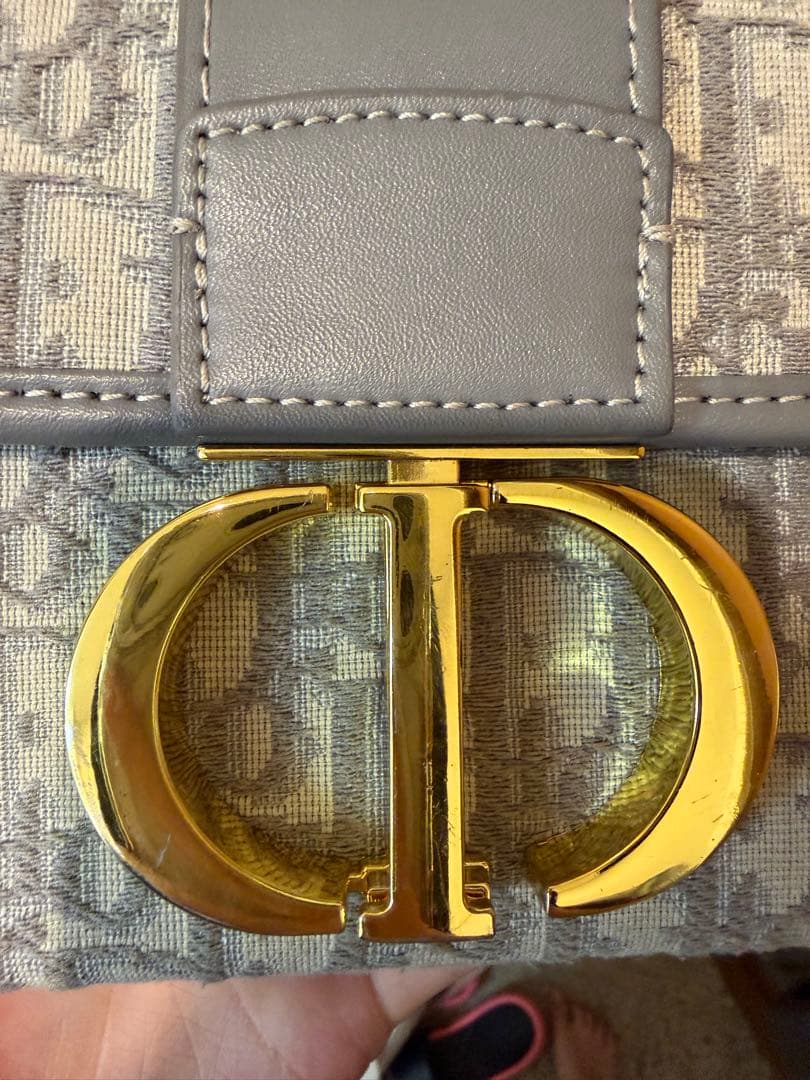 Christian Dior ショルダーバッグ グレー