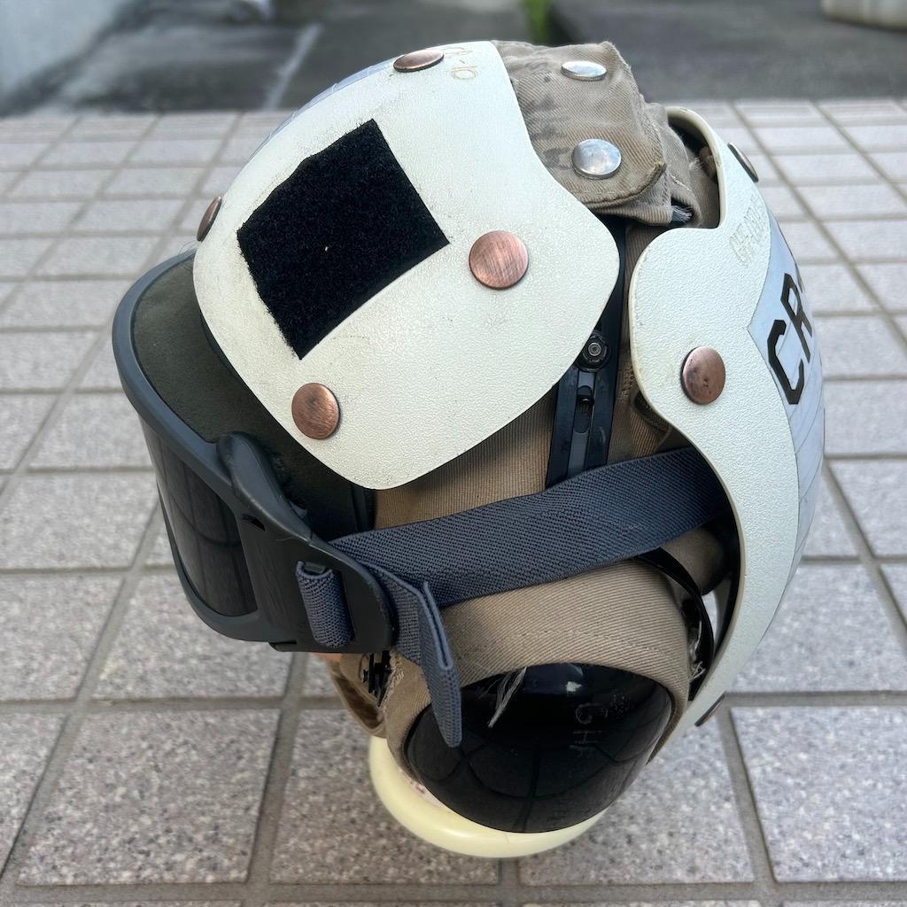 米軍 デッキクルーヘルメット FLIGHT DECK 白 ミリタリー