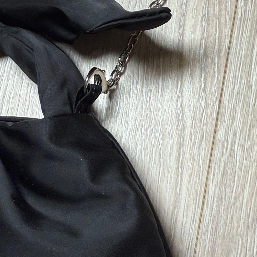 エピヌ リボンパール&ビジューチェーンバッグ