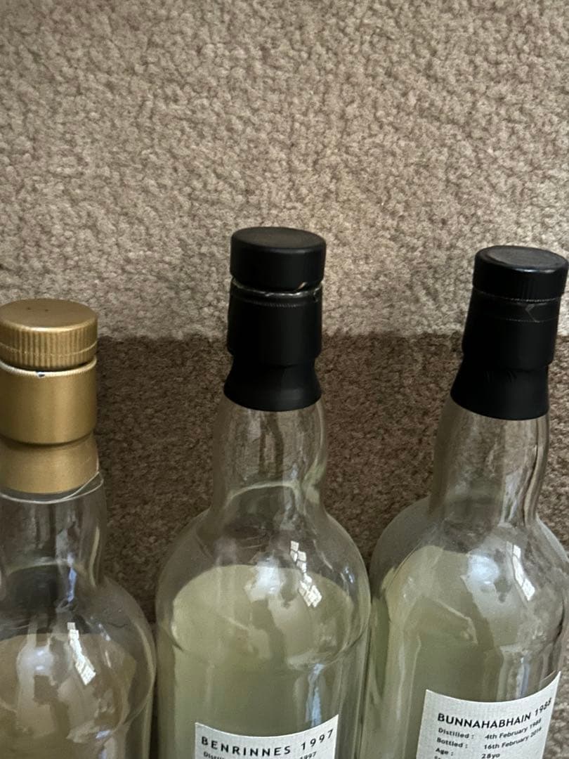 空瓶※ ウィスキー スリーリバース まとめ売り