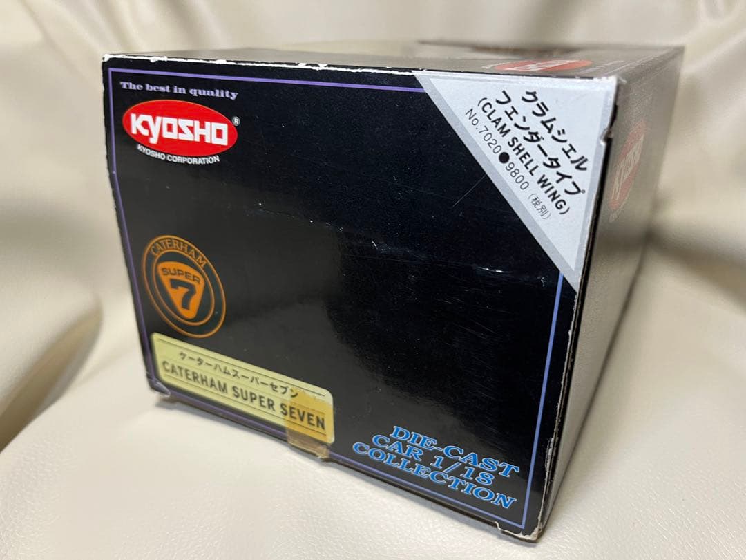 【希少絶版品!!】京商 1/18 ケーターハム スーパーセブン フェンダー