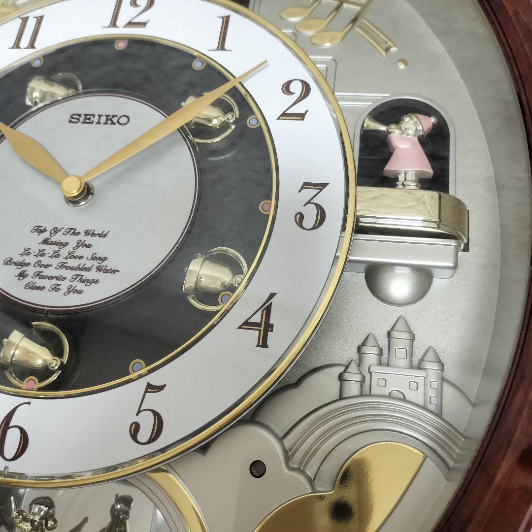 【美品✨】 セイコー チャーミングベル 掛け時計 からくり時計
