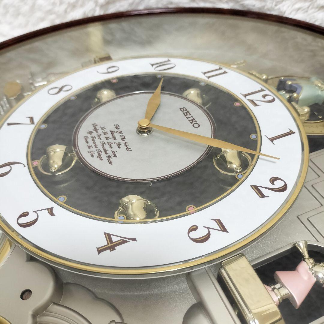 【美品✨】 セイコー チャーミングベル 掛け時計 からくり時計