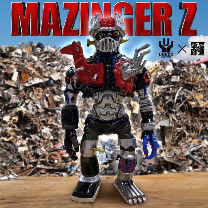 Mazinger Z×Winson Ma シルバーメタリックVer. 墓場の画廊 Mazinger Z×Winson Ma シルバーメタリックVer. 注文 墓場の画廊
