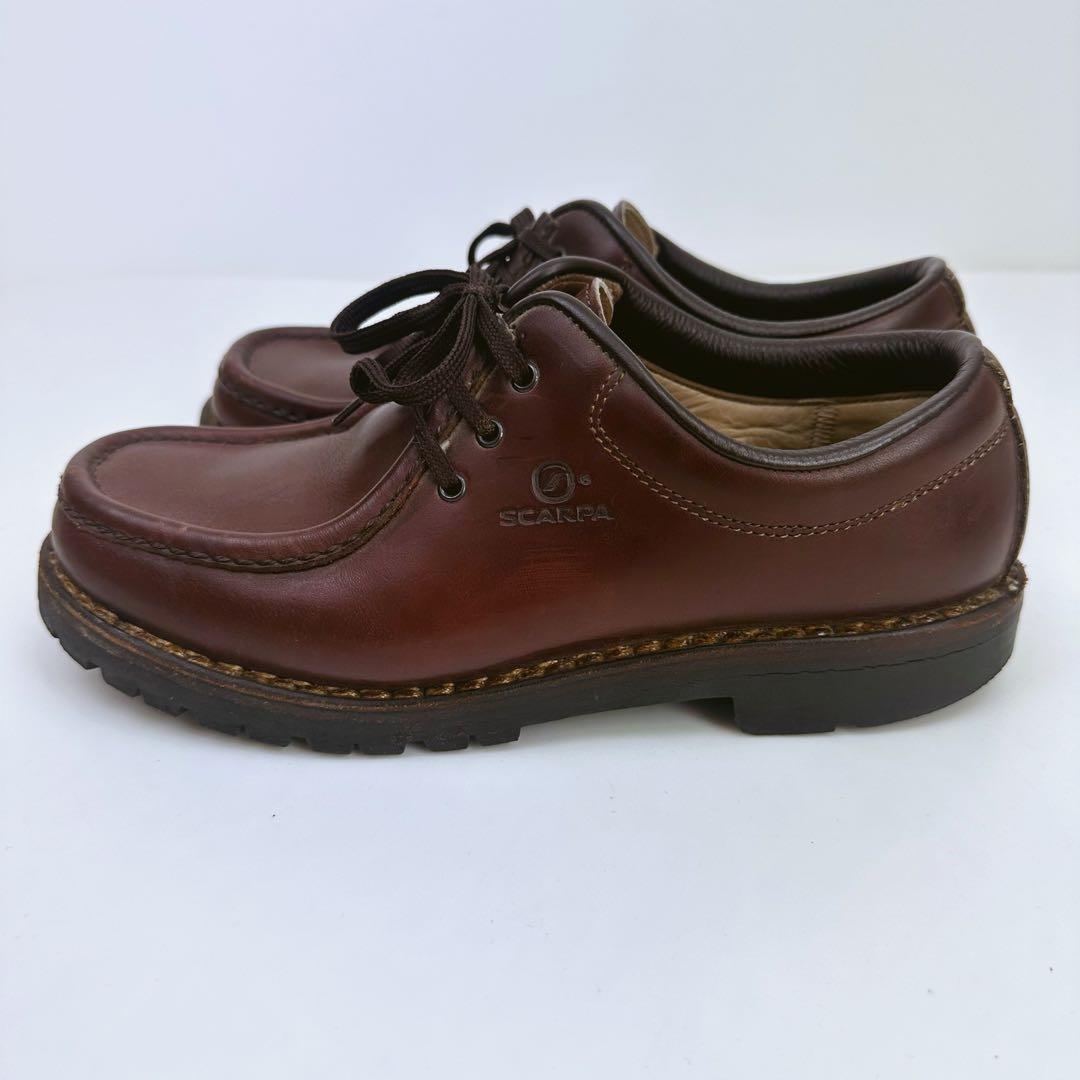 SCRPA チロリアンブーツ レザー イタリア製 25.0㎝〜25.5㎝