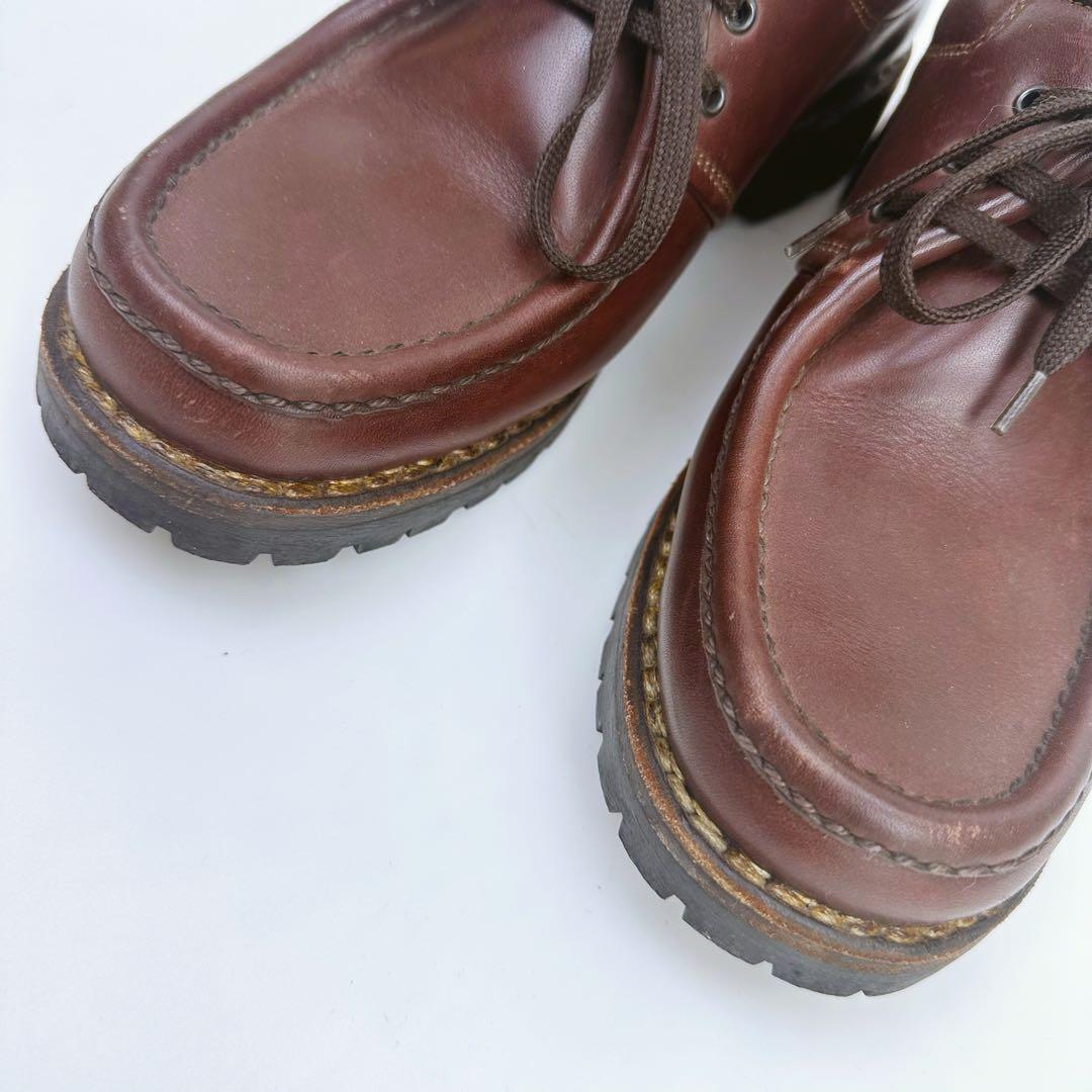 SCRPA チロリアンブーツ レザー イタリア製 25.0㎝〜25.5㎝