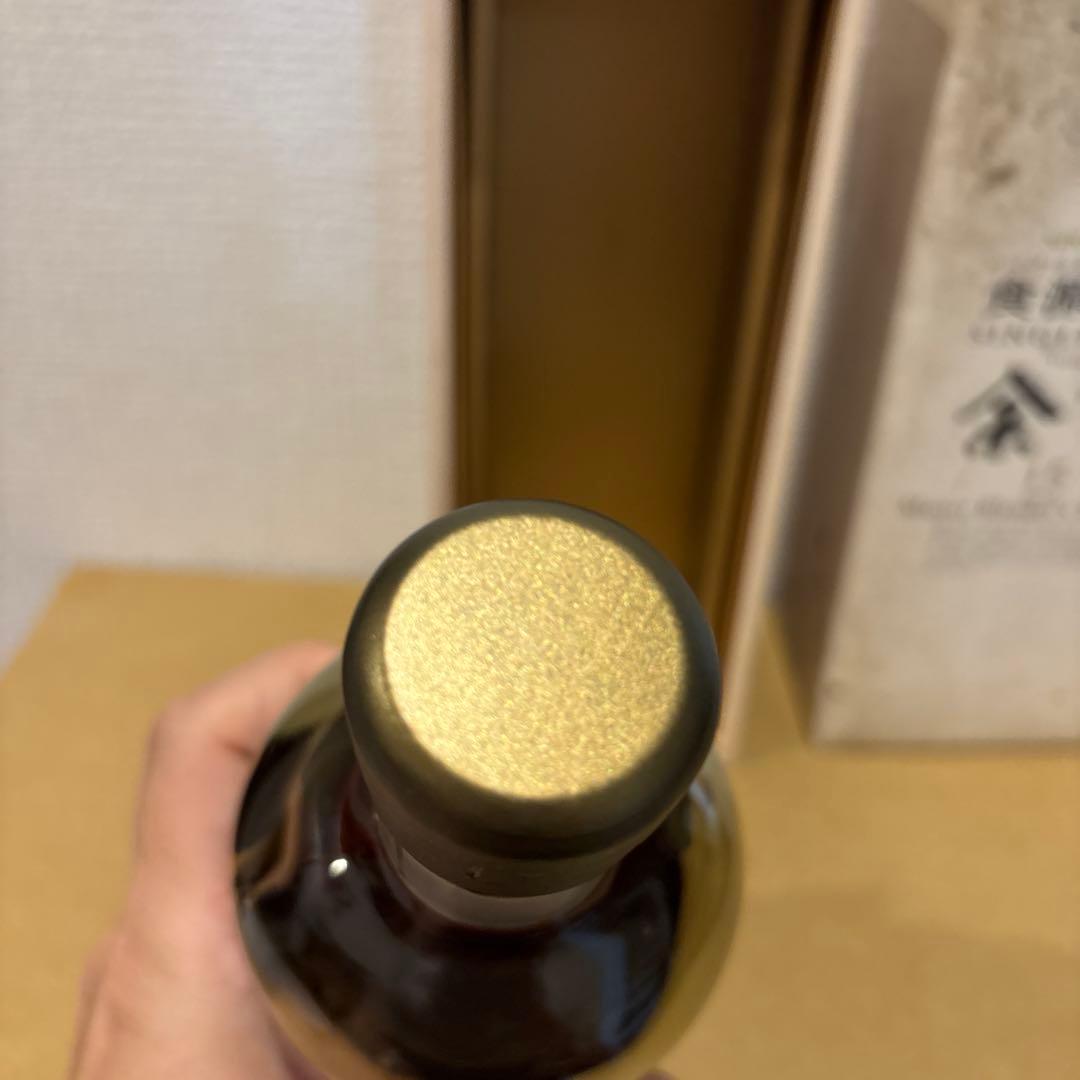 ニッカウイスキー シングルモルト 食源探訪 余市15年 未開栓 箱付 液面