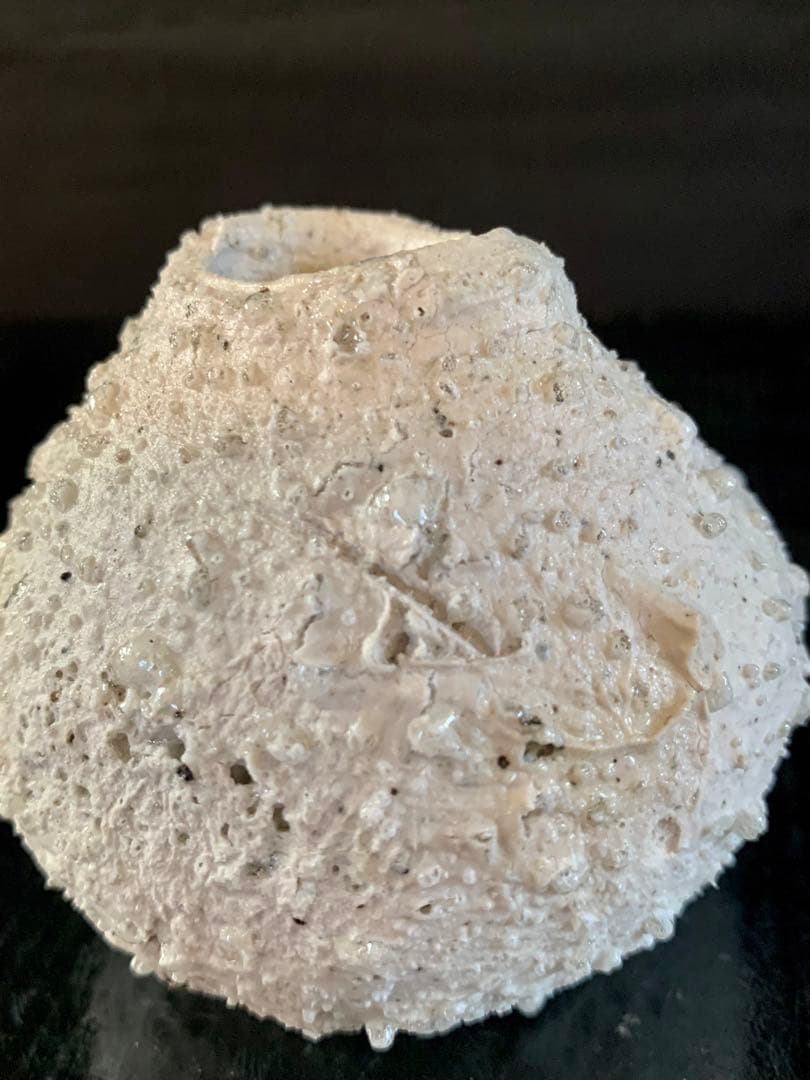 辻村史朗　白信楽小壺　A