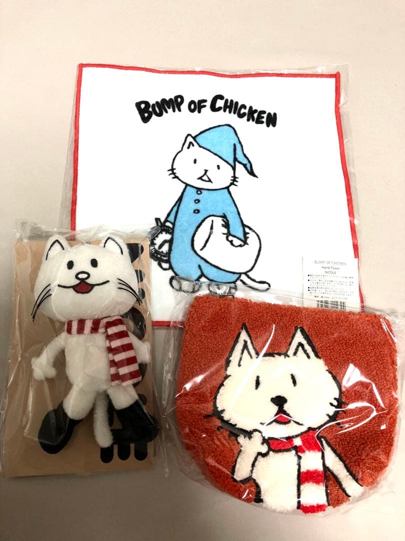 BUMP バンプ バンプオブチキン ニコル マスコットキーリング ポーチ