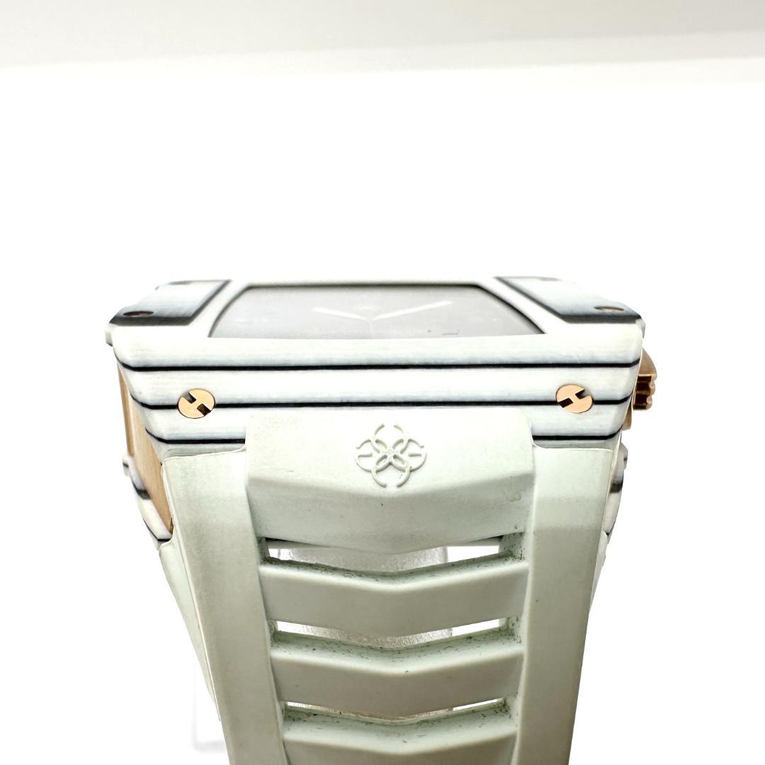 M4018 ゴールデンコンセプト ウォッチケース SS×ラバー 替ベルトあり