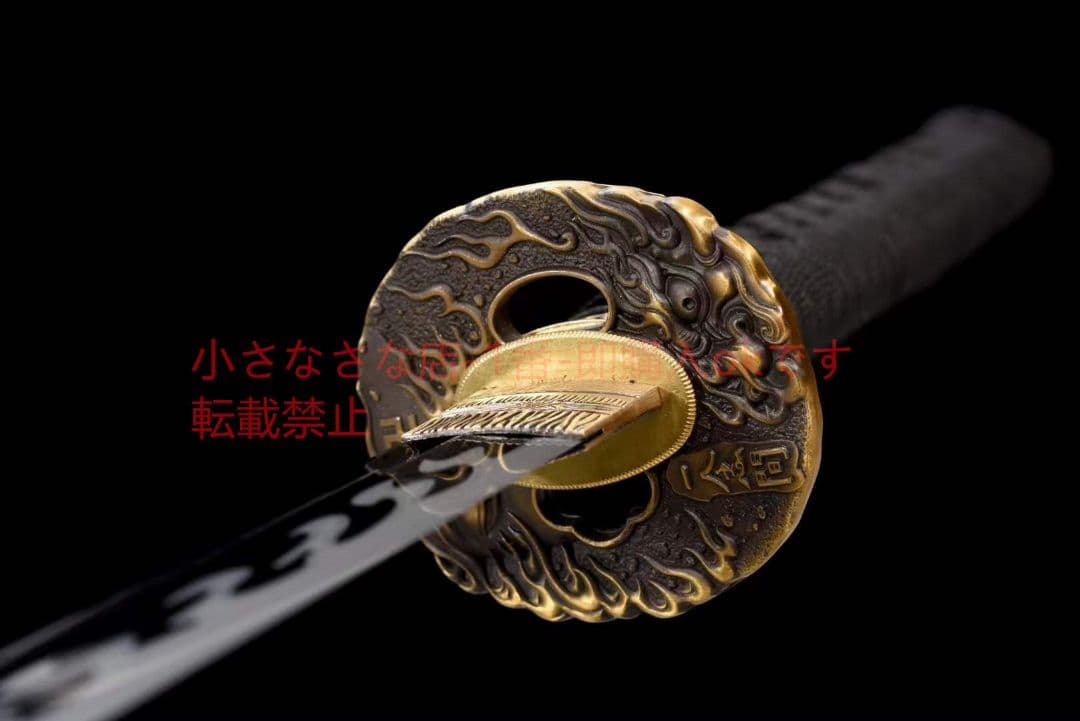高性能サムライナイフ黒沢 古兵器 武具 刀装具 日本刀 模造刀 居合刀