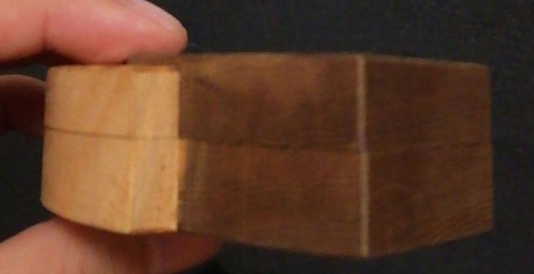 清水晃樹作　加州工芸　神代杉　清流魚絵　扇面　香合　共箱　栞付　茶道具