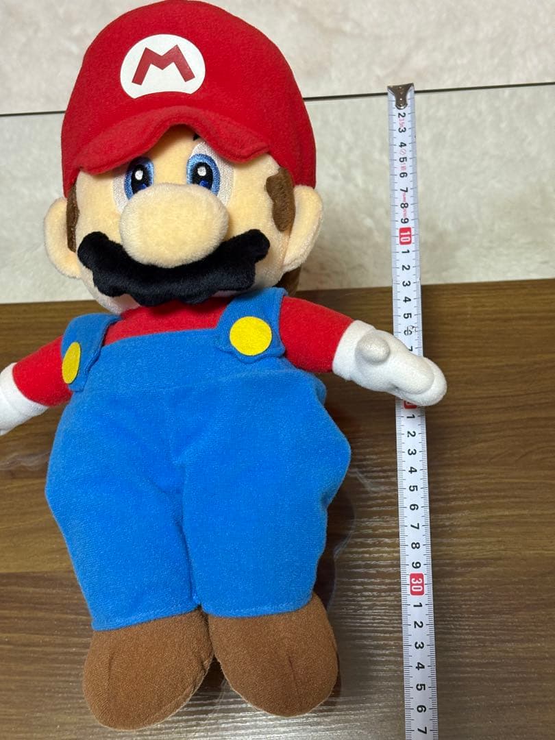 【美品】マリオパーティ5 マリオ ぬいぐるみ 三英貿易