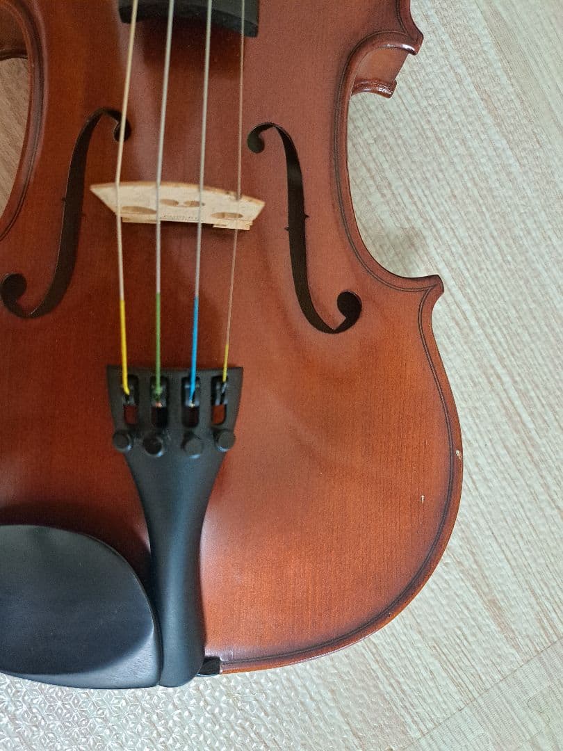 弓毛替え、弦交換済み Ena Violin 4/4サイズ 2017年製