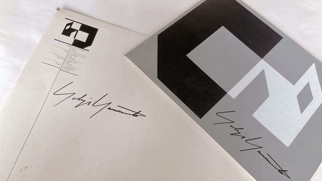 ヨウジヤマモト : 1998-1999秋冬 : ルックブックー希少 YOHJI YAMAMOTO