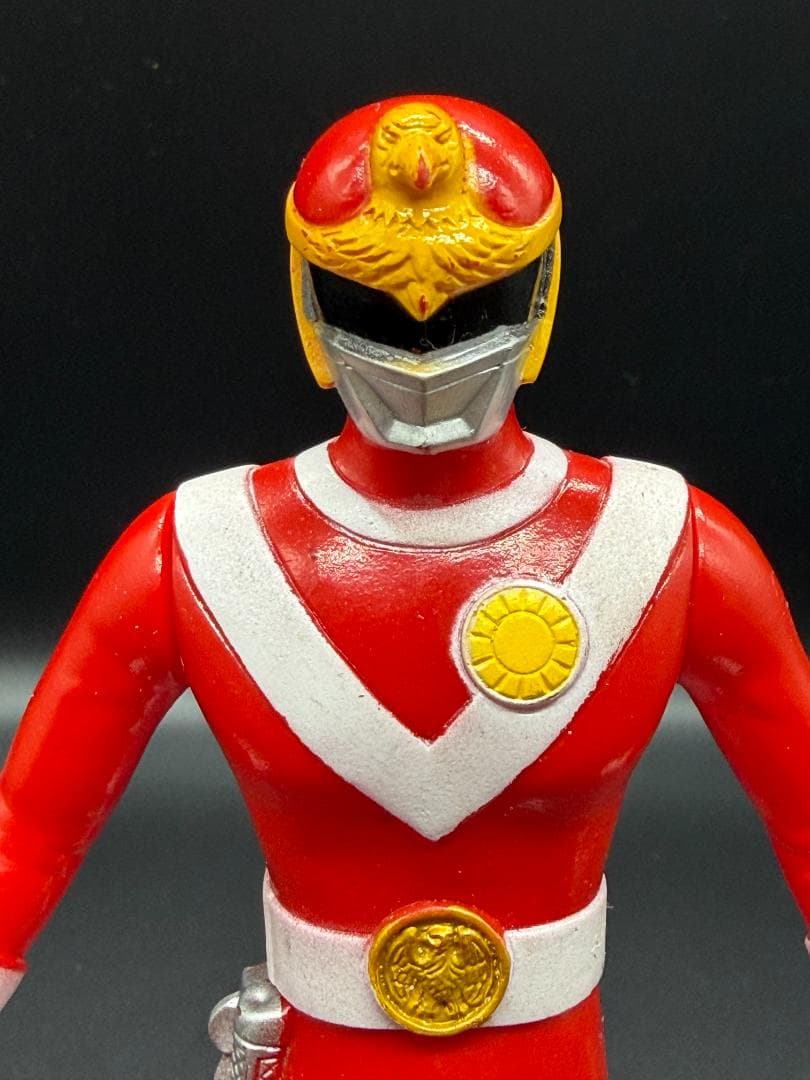 太陽戦隊サンバルカン バルイーグル 当時物 ソフビ　ポピー　美品