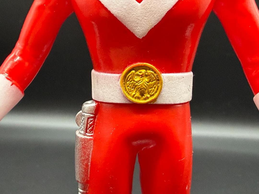 太陽戦隊サンバルカン バルイーグル 当時物 ソフビ　ポピー　美品