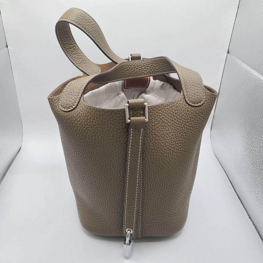 ★プレミアム キューブ バッグ S★本革★レディース★ハンドバッグ★ピコタン