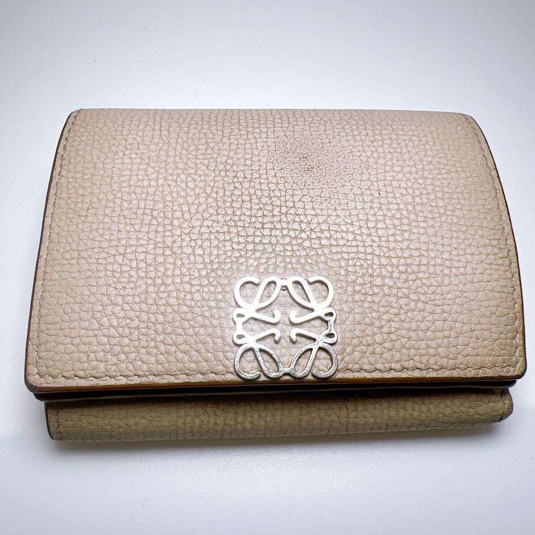 美品✨ Chloe 3つ折り財布 クロエC マルチカラー カーキベース 付属品