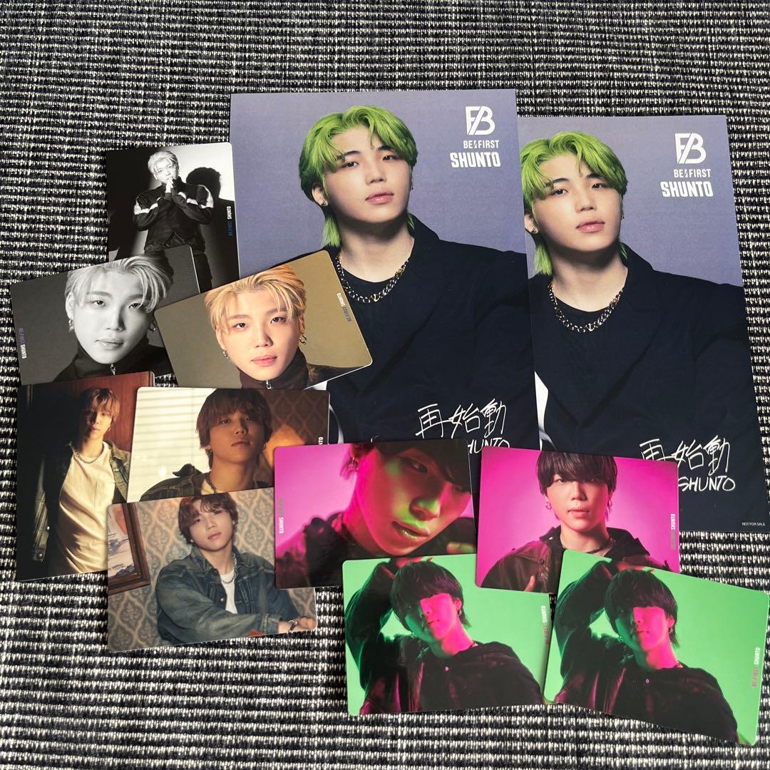 Amazon.co.jp: BE:FIRST シュント トレカ 1枚 BE:1特典 SHUNTO ビー