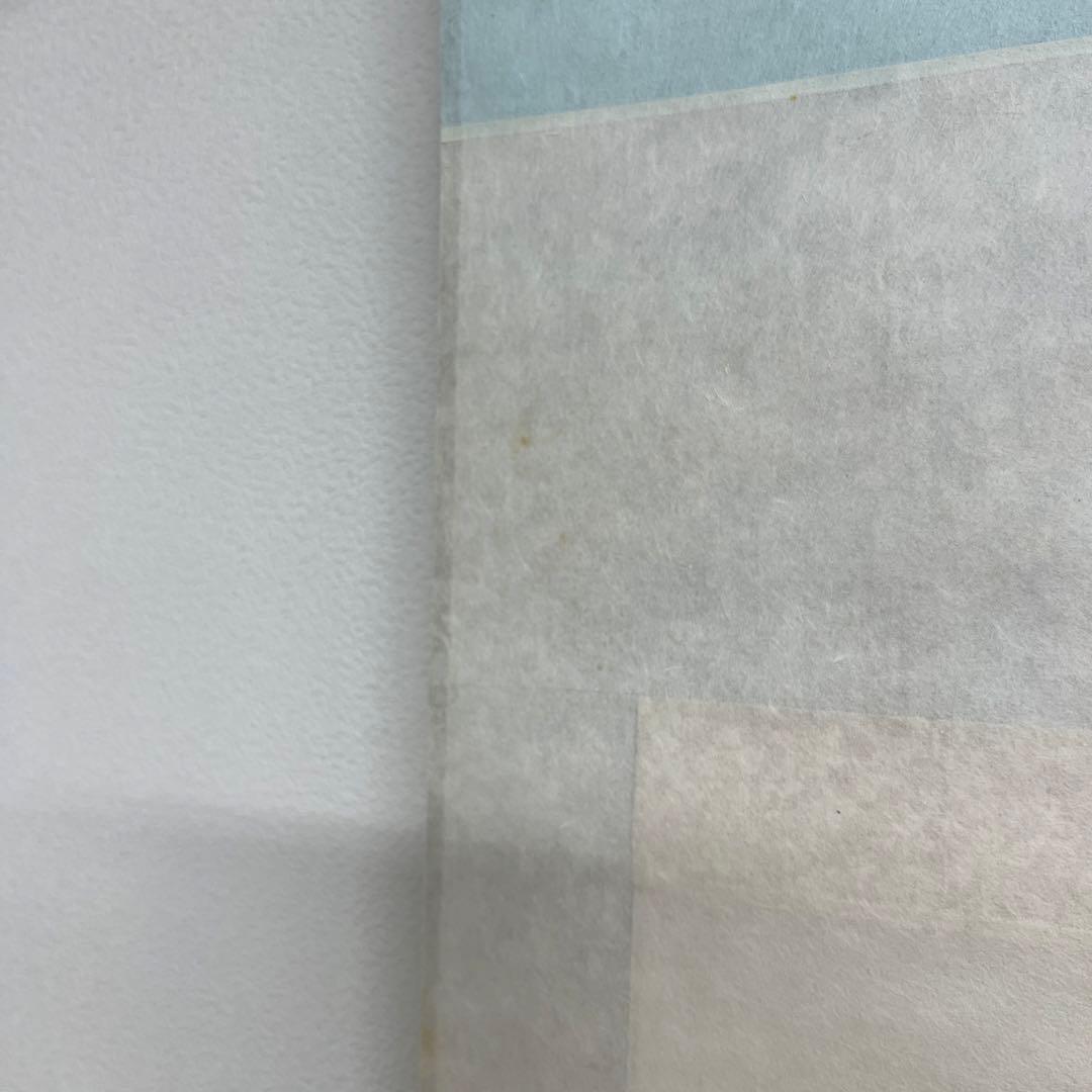 掛け軸 宮本 武蔵作　布袋観闘鶏図