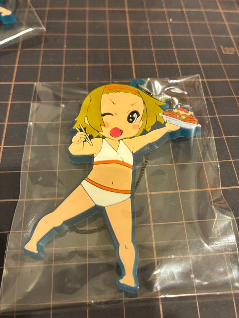 けいおん　トレーディング　ラバーストラップ　前6種プラスおまけ1つ