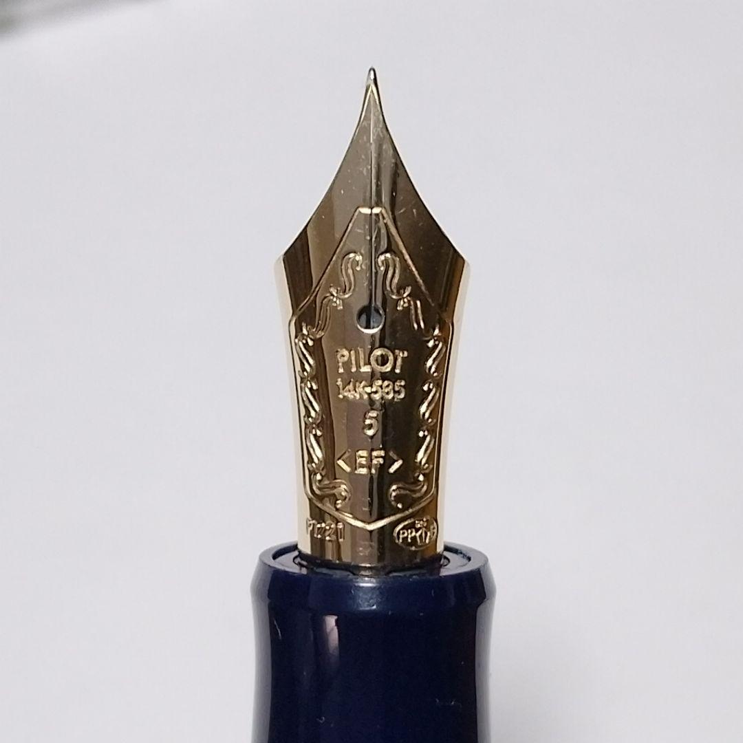 【PILOT】万年筆 カスタム74 EF コンバーター&カートリッジ付き