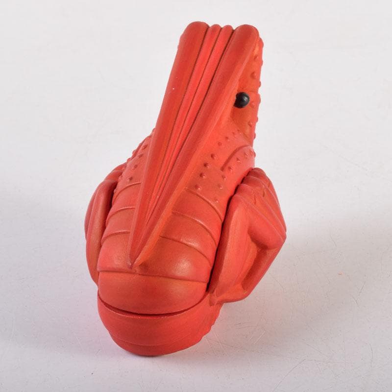 茶道具 京焼 東哉製 海老香合 共布共箱 V 8353