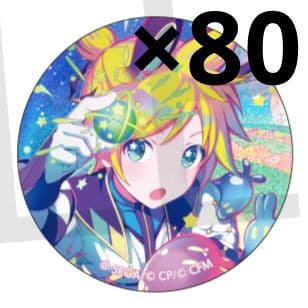 プロセカ あんスタコラボ あんスタ 鏡音レン 缶バッジ グリ缶 42C 100