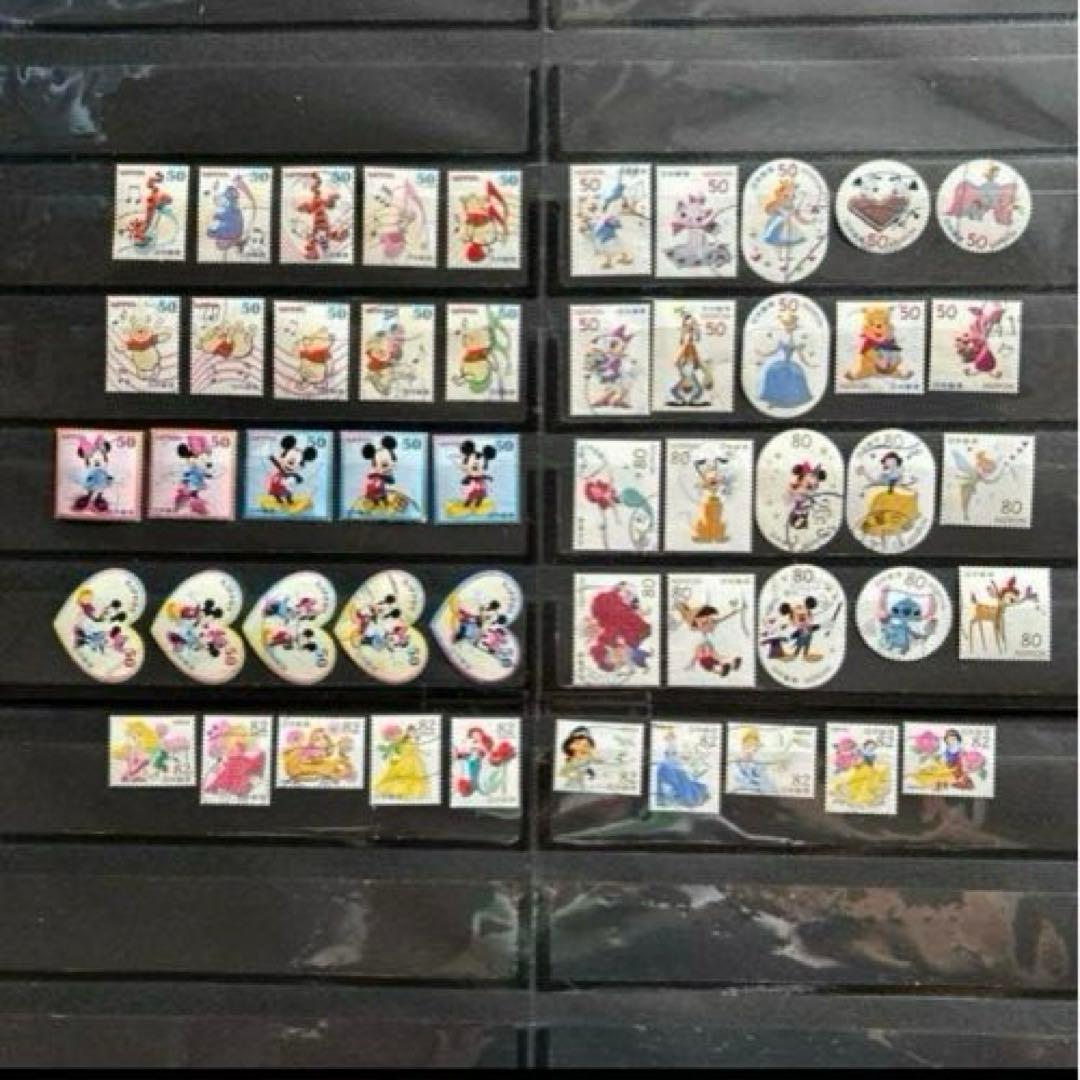 使用済切手 ディズニー50枚N71 - メルカリ