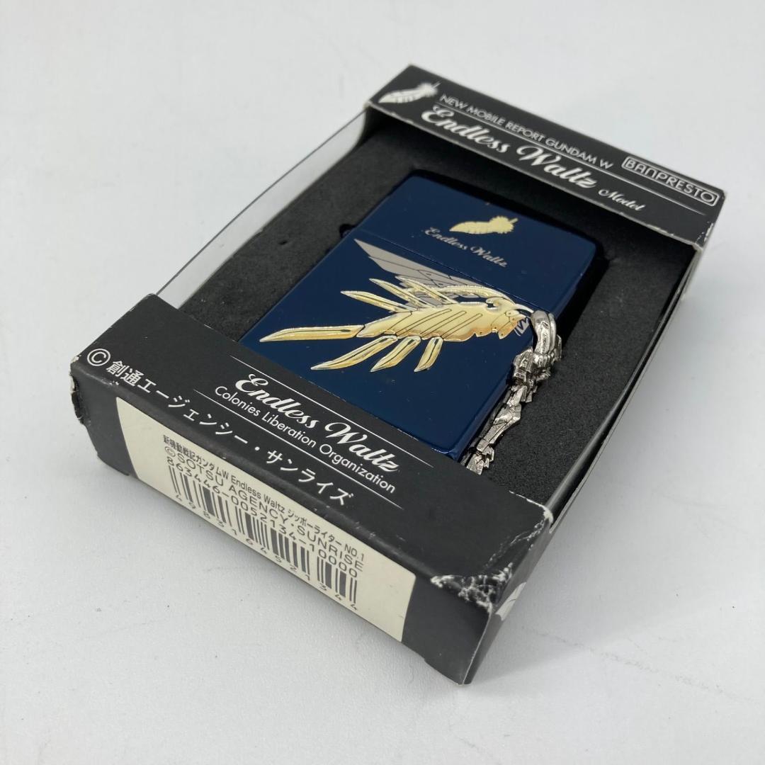 15590✨zippo ガンダムW Endless Waltz 羽根装飾ライター zippo